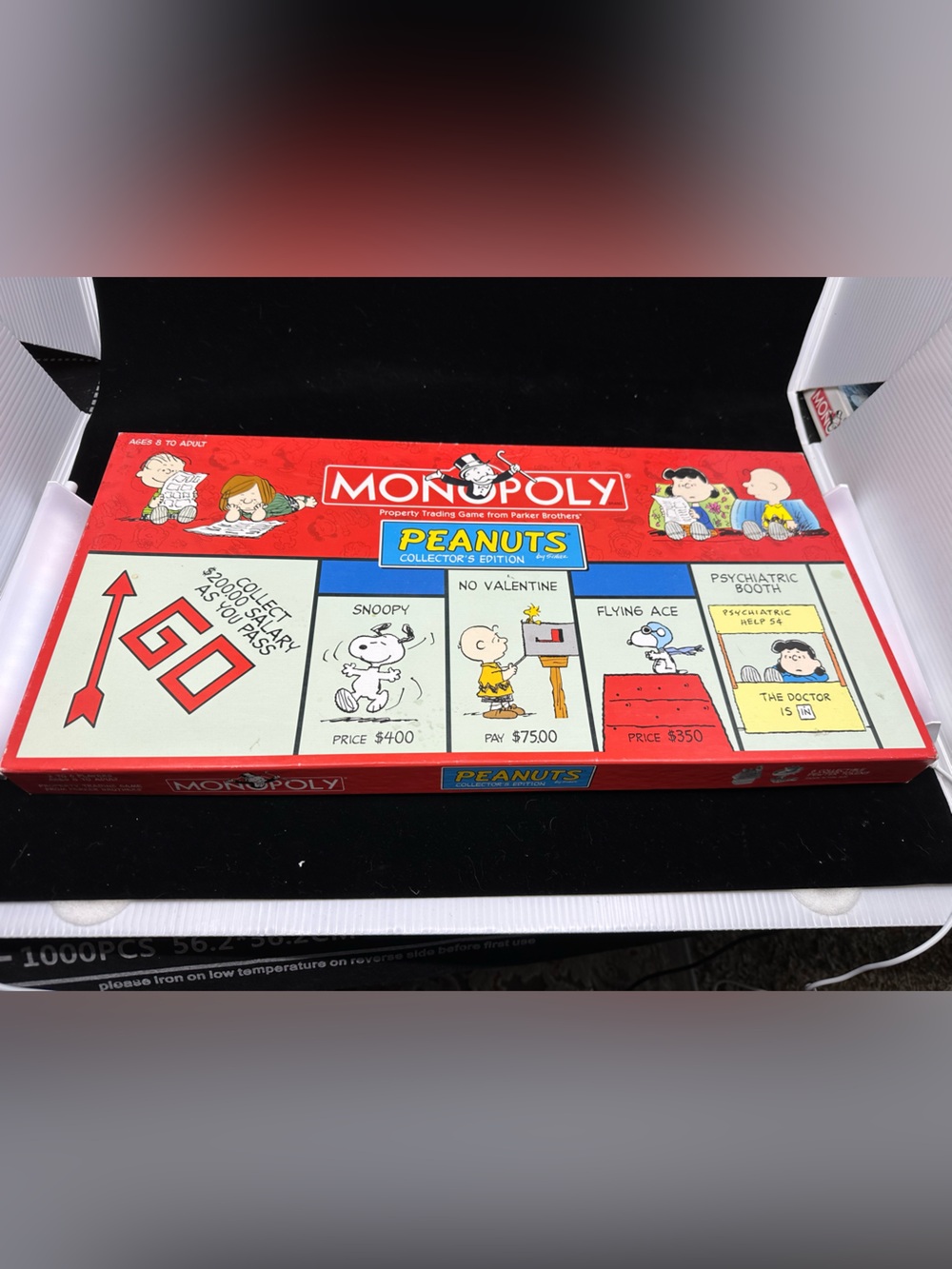 Monopoly Peanuts Collector's Edition Game - Red